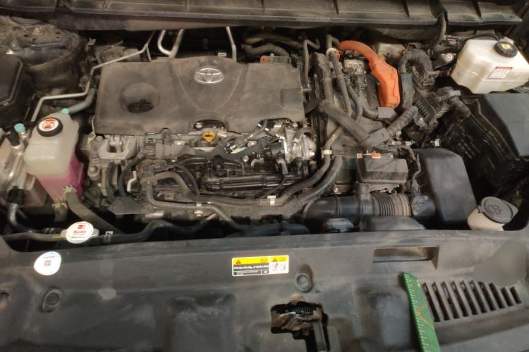 Used Toyota Highlander 2023 2.5L Smart Electric Hybrid Dual-Engine 4x4 Knight Edition 7 Seats Engine Bay