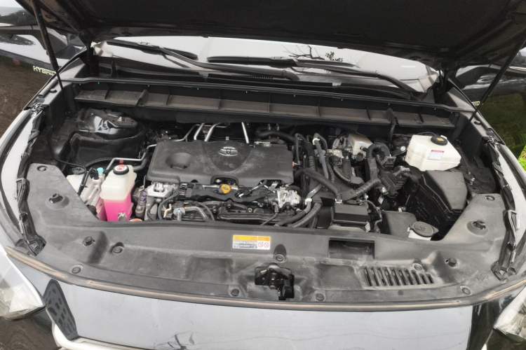 Used Toyota Highlander 2023 2.5L Smart Electric Hybrid Dual-Engine Two-Wheel Drive Elite Version 5 Seats Engine Bay