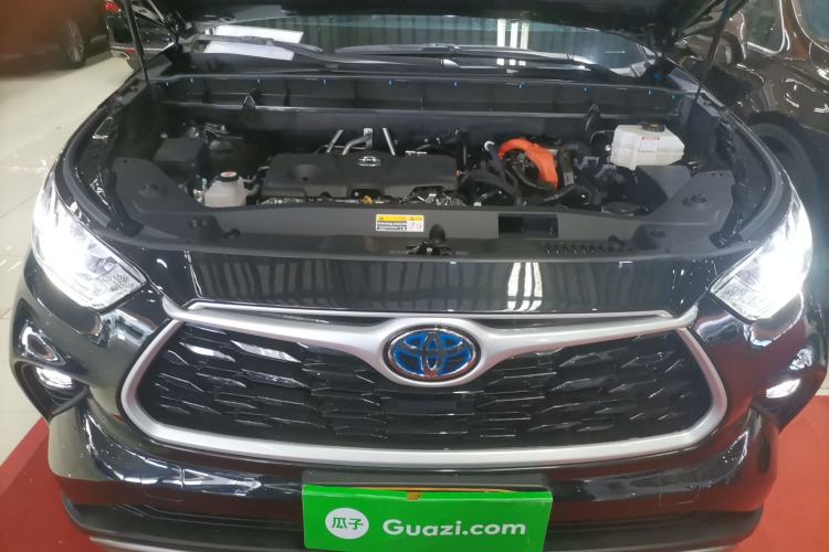 Used Toyota Highlander 2023 2.5L Smart Electric Hybrid Dual-Motor All-Wheel-Drive Luxury 7-Seater Engine Bay