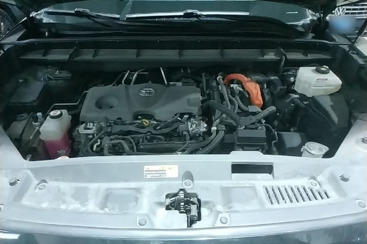 Used Toyota Highlander 2023 2.5L Smart Electric Hybrid Dual-Engine 4x4 Knight Edition 7 Seats Engine Bay