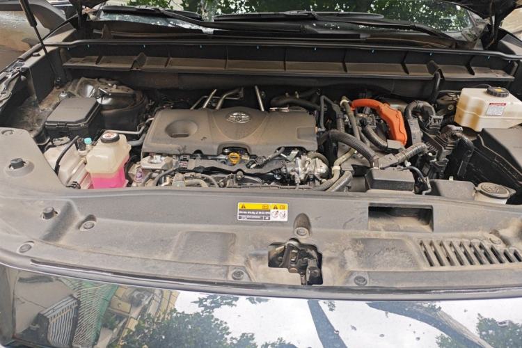 Used Toyota Highlander 2023 2.5L Smart Electric Hybrid Dual-Engine 4x4 Knight Edition 7 Seats Engine Bay