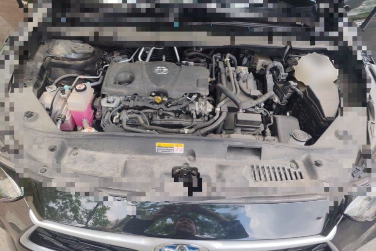 Used Toyota Highlander 2023 2.5L Smart Electric Hybrid Dual-Drive Elite Version 7 Seats Engine Bay