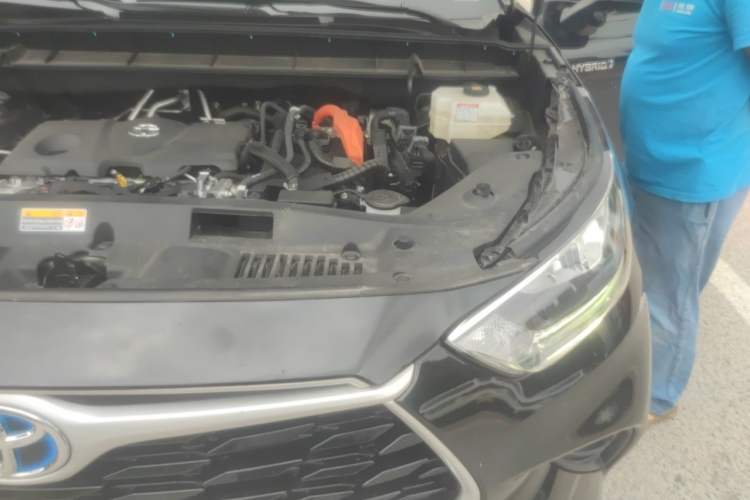 Used Toyota Highlander 2023 2.5L Smart Electric Hybrid Dual-Engine 4x4 Elite Edition 7 Seats Engine Bay Left