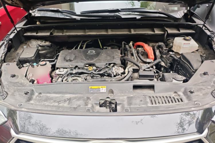 Used Toyota Highlander 2023 2.5L Smart Electric Hybrid Dual-Engine Four-Wheel Drive Prestige Version – 7 Seats Engine Bay
