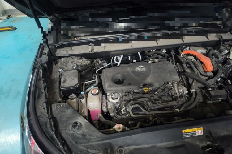 Used Toyota Highlander 2023 2.5L Smart Electric Hybrid Dual-Engine Four-Wheel Drive Prestige Version – 7 Seats Engine Bay Right
