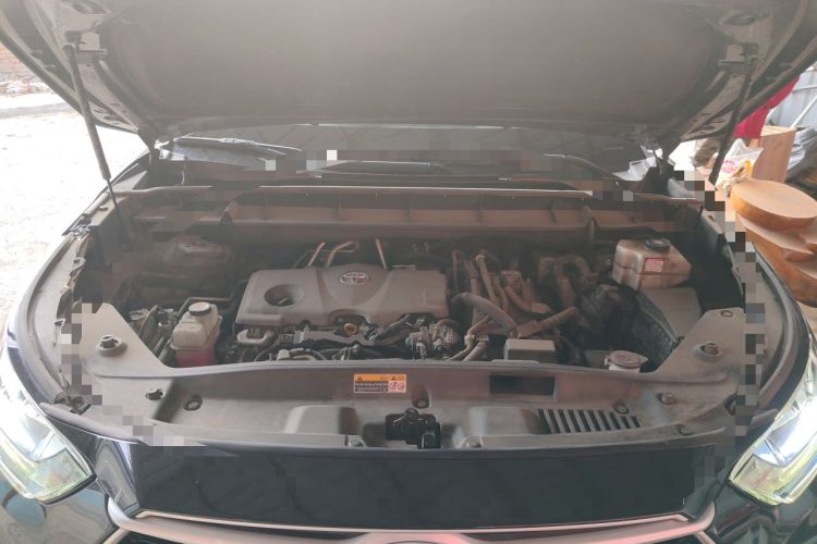 Used Toyota Highlander 2023 2.5L Smart Electric Hybrid Dual-Drive Elite Version 7 Seats Engine Bay