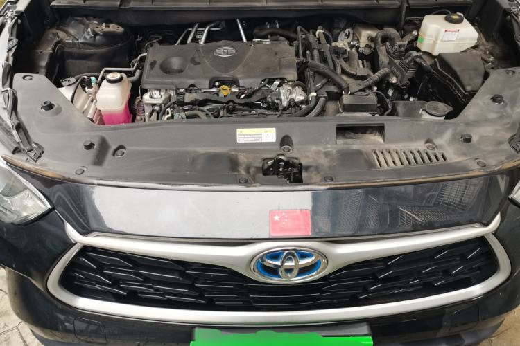 Used Toyota Highlander 2023 2.5L Smart Electric Hybrid Dual-Engine Two-Wheel Drive Elite Version 5 Seats Engine Bay