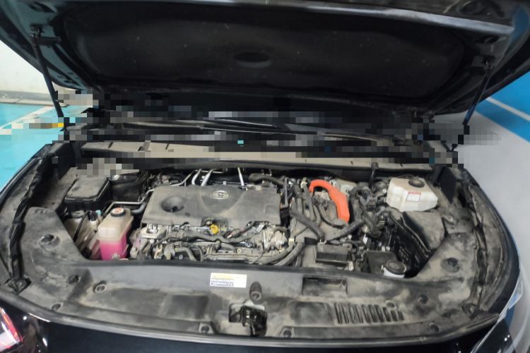Used Toyota Highlander 2023 2.5L Smart Electric Hybrid Dual-Engine Four-Wheel Drive Prestige Version – 7 Seats Engine Bay