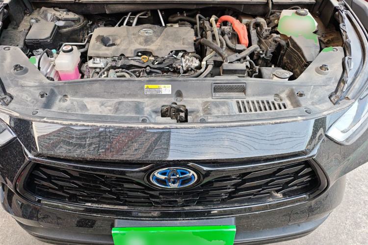 Used Toyota Highlander 2023 2.5L Smart Electric Hybrid Dual-Engine 4x4 Knight Edition 7 Seats Engine Bay