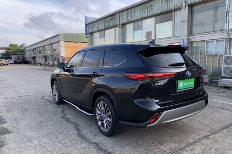 Used Toyota Highlander 2023 2.5L Smart Electric Hybrid Dual-Engine Four-Wheel Drive Prestige Version – 7 Seats Exterior 1