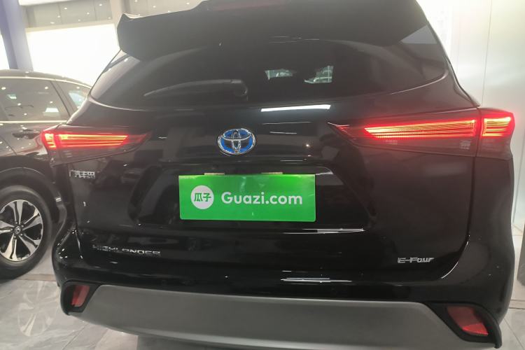 Used Toyota Highlander 2023 2.5L Smart Electric Hybrid Dual-Engine Four-Wheel Drive Prestige Version – 7 Seats Exterior 4