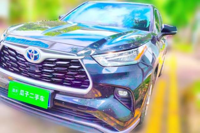 Used Toyota Highlander 2023 2.5L Smart Electric Hybrid Dual-Drive Elite Version 7 Seats