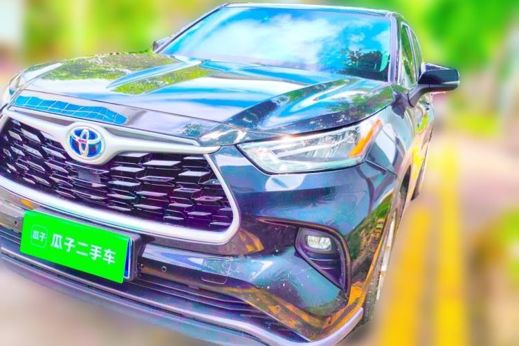 Used Toyota Highlander 2023 2.5L Smart Electric Hybrid Dual-Drive Elite Version 7 Seats Guazi used car, China used car export, Used car for sale, Used  cars, Cheapest cars for sale