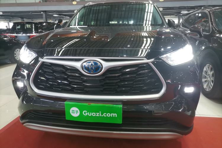 Used Toyota Highlander 2023 2.5L Smart Electric Hybrid Dual-Motor All-Wheel-Drive Luxury 7-Seater Front