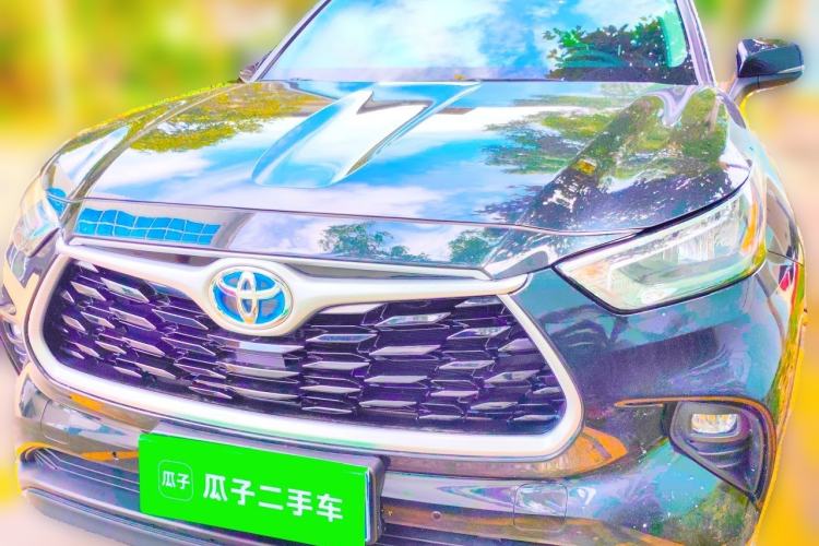 Used Toyota Highlander 2023 2.5L Smart Electric Hybrid Dual-Drive Elite Version 7 Seats Front