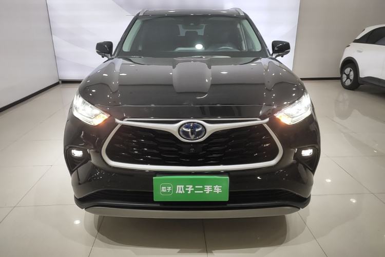 Used Toyota Highlander 2023 2.5L Smart Electric Hybrid Dual-Motor All-Wheel-Drive Luxury 7-Seater Front