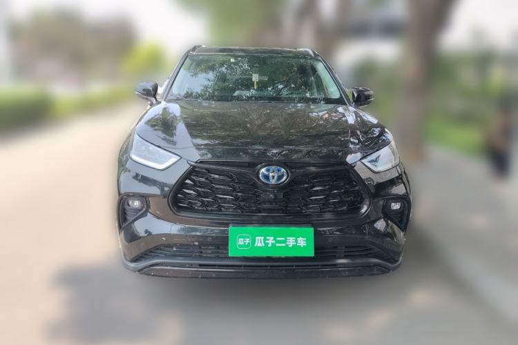 Used Toyota Highlander 2023 2.5L Smart Electric Hybrid Dual-Engine 4x4 Knight Edition 7 Seats Front