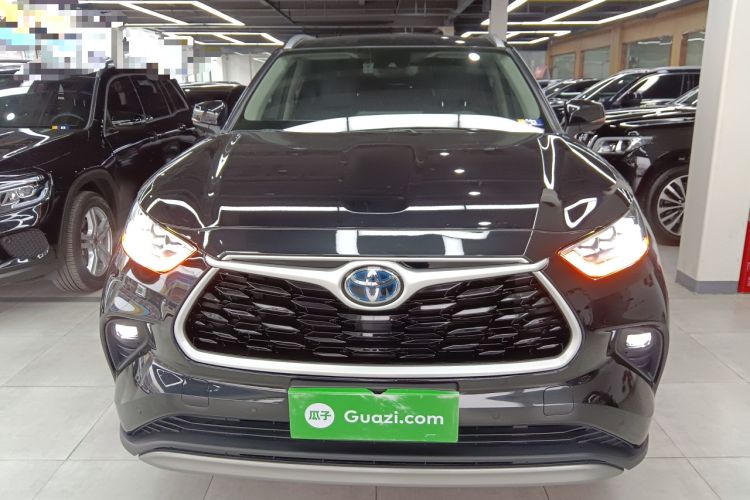 Used Toyota Highlander 2023 2.5L Smart Electric Hybrid Dual-Engine Four-Wheel Drive Prestige Version – 7 Seats Front