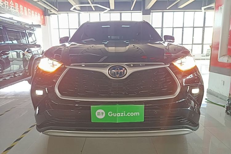 Used Toyota Highlander 2023 2.5L Smart Electric Hybrid Dual-Engine Four-Wheel Drive Prestige Version – 7 Seats Front