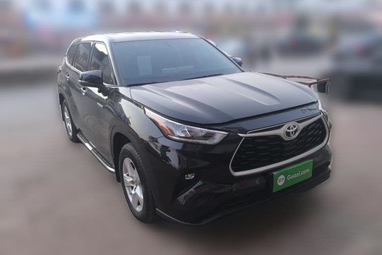 Used Toyota Highlander 2023 2.5L Smart Electric Hybrid Dual-Engine Two-Wheel Drive Elite Version 7-Seater PLUS Edition Front Right 45 Deg