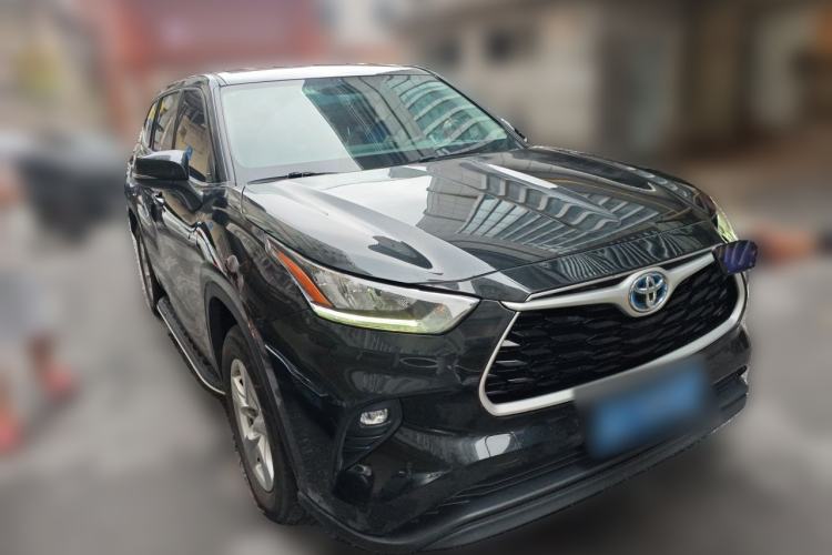 Used Toyota Highlander 2023 2.5L Smart Electric Hybrid Dual-Engine Two-Wheel Drive Elite Version 7-Seater PLUS Edition Front Right 45 Deg