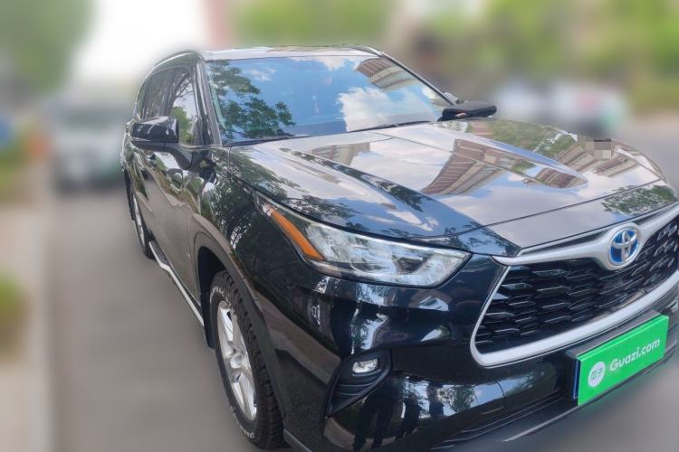 Used Toyota Highlander 2023 2.5L Smart Electric Hybrid Dual-Drive Elite Version 7 Seats Front Right 45 Deg