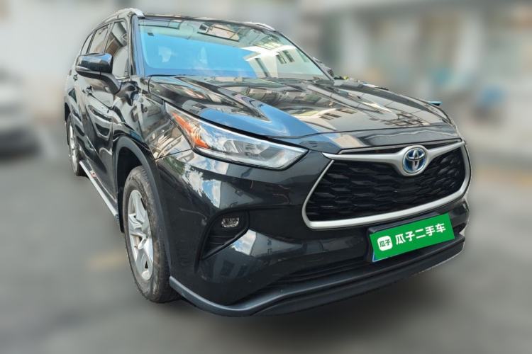 Used Toyota Highlander 2023 2.5L Smart Electric Hybrid Dual-Engine Two-Wheel Drive Elite Version 5 Seats Front Right 45 Deg