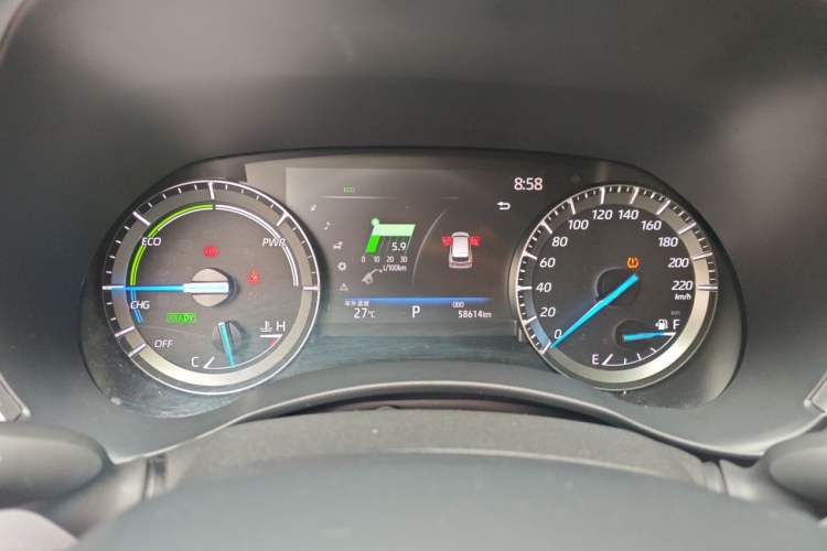 Used Toyota Highlander 2023 2.5L Smart Electric Hybrid Dual-Engine Two-Wheel Drive Elite Version 7-Seater PLUS Edition Instrument Cluster