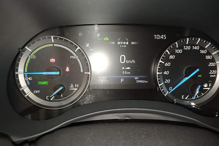 Used Toyota Highlander 2023 2.5L Smart Electric Hybrid Dual-Engine 4x4 Knight Edition 7 Seats Instrument Cluster