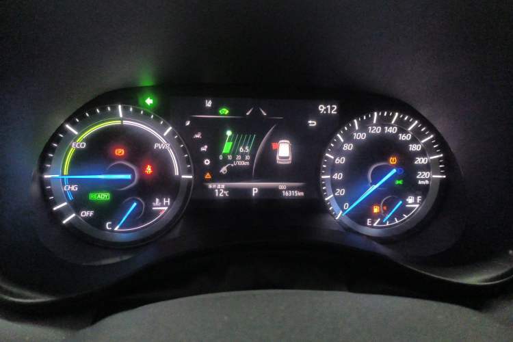 Used Toyota Highlander 2023 2.5L Smart Electric Hybrid Dual-Engine 4x4 Knight Edition 7 Seats Instrument Cluster