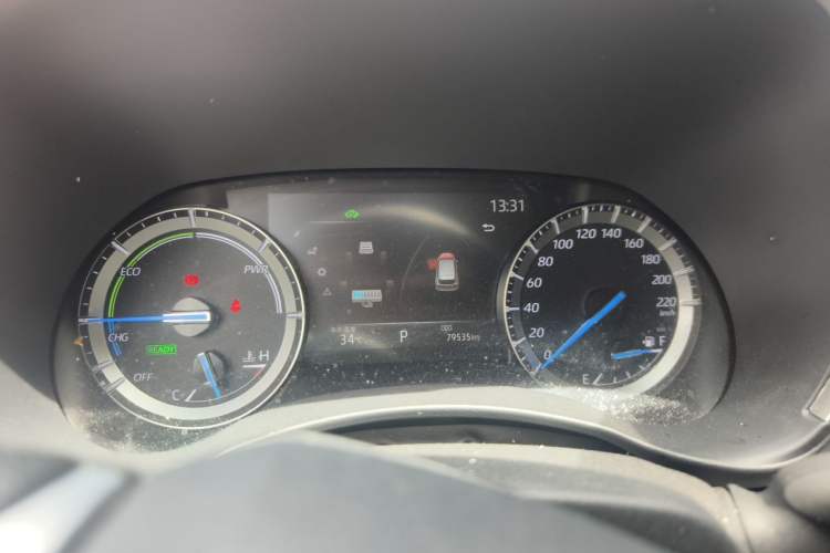 Used Toyota Highlander 2023 2.5L Smart Electric Hybrid Dual-Engine 4x4 Elite Edition 7 Seats Instrument Cluster