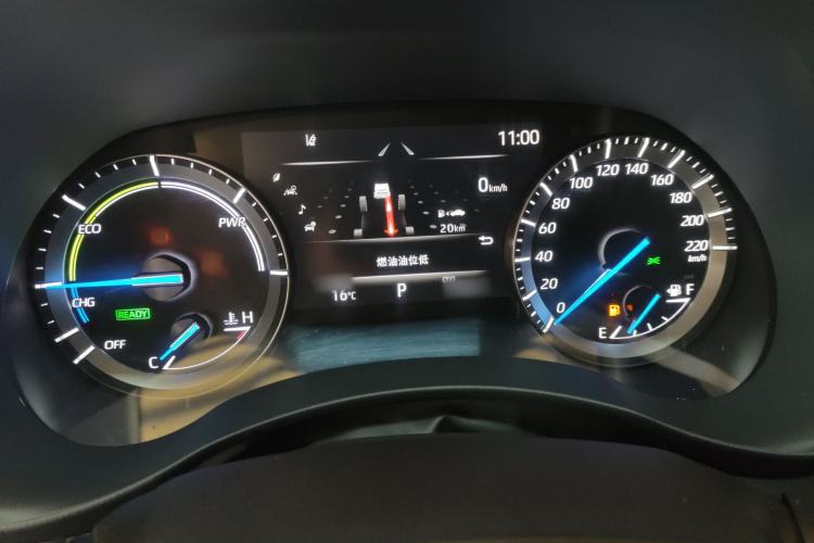 Used Toyota Highlander 2023 2.5L Smart Electric Hybrid Dual-Motor All-Wheel-Drive Luxury 7-Seater Instrument Cluster