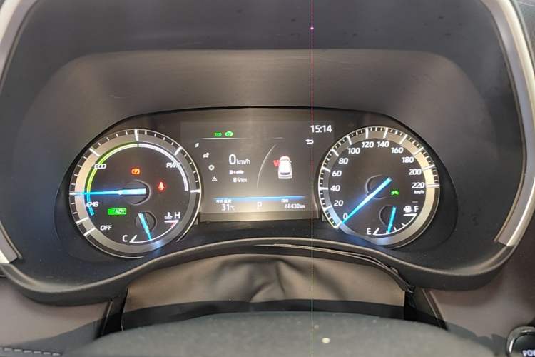 Used Toyota Highlander 2023 2.5L Smart Electric Hybrid Dual-Engine 4x4 Elite Edition 7 Seats Instrument Cluster