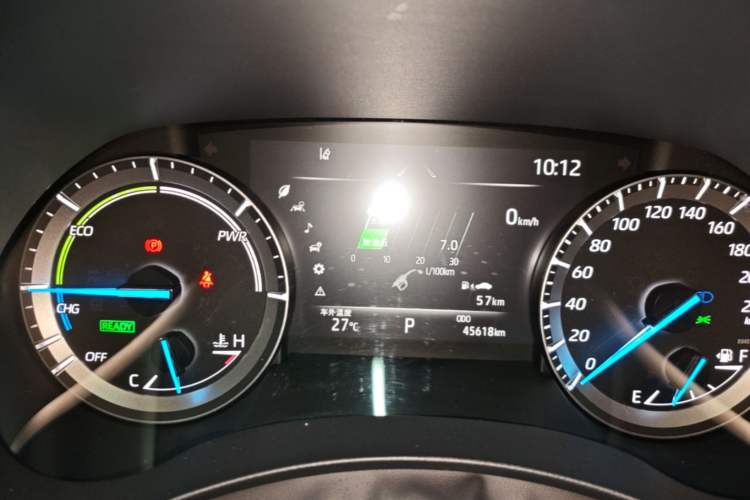 Used Toyota Highlander 2023 2.5L Smart Electric Hybrid Dual-Drive Prestige Version 7 Seats Instrument Cluster