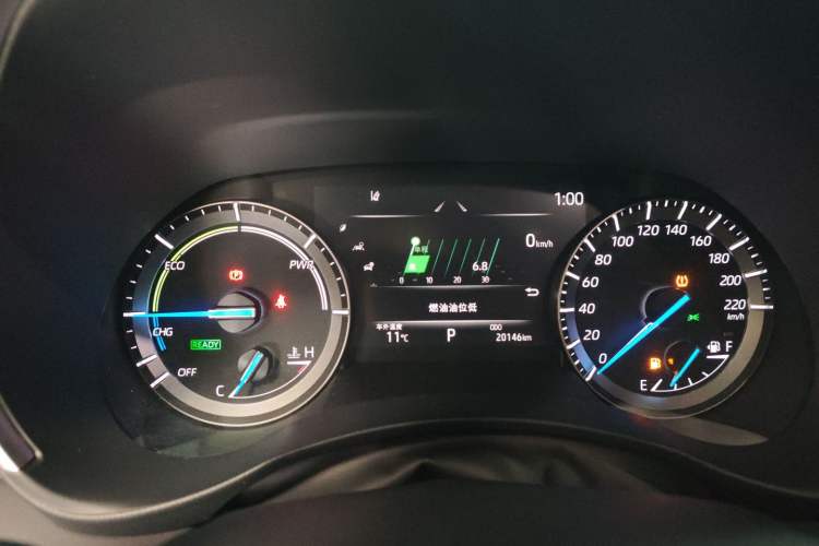 Used Toyota Highlander 2023 2.5L Smart Electric Hybrid Dual-Motor All-Wheel-Drive Luxury 7-Seater Instrument Cluster