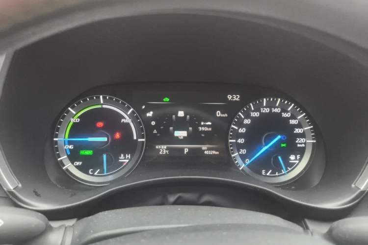 Used Toyota Highlander 2023 2.5L Smart Electric Hybrid Dual-Engine Two-Wheel Drive Elite Version 5 Seats Instrument Cluster