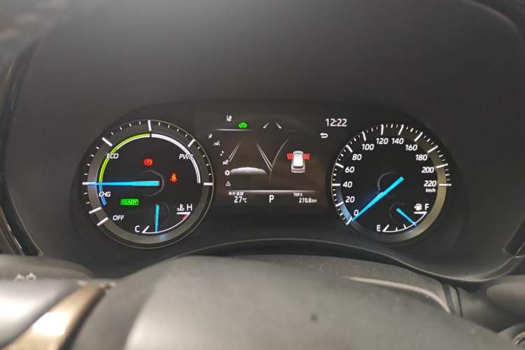 Used Toyota Highlander 2023 2.5L Smart Electric Hybrid Dual-Engine 4x4 Knight Edition 7 Seats Instrument Cluster