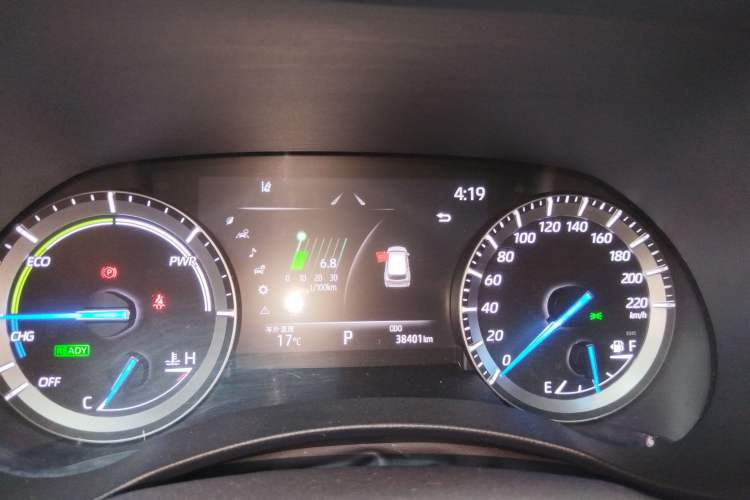 Used Toyota Highlander 2023 2.5L Smart Electric Hybrid Dual-Engine 4x4 Knight Edition 7 Seats Instrument Cluster