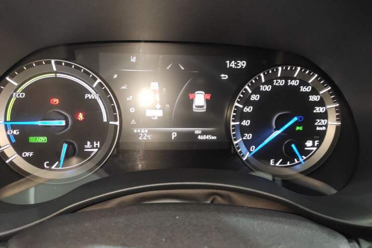 Used Toyota Highlander 2023 2.5L Smart Electric Hybrid Dual-Motor All-Wheel-Drive Luxury 7-Seater Instrument Cluster