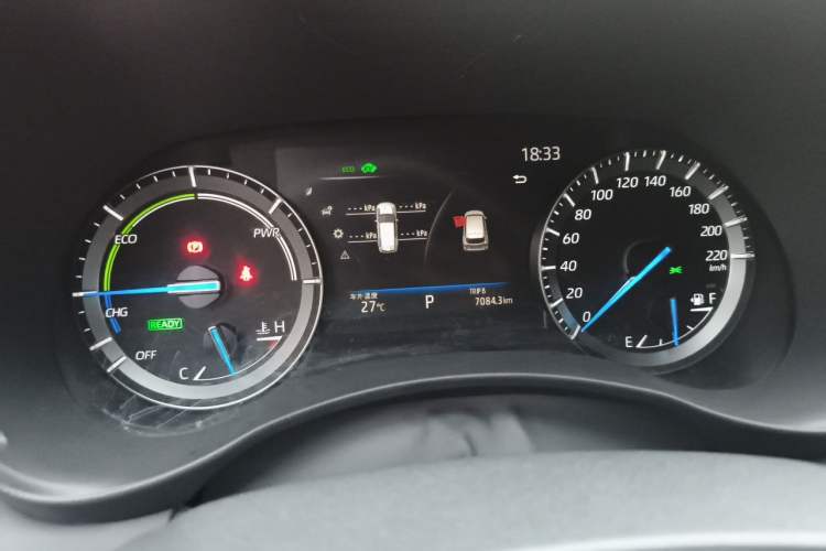 Used Toyota Highlander 2023 2.5L Smart Electric Hybrid Dual-Engine 4x4 Elite Edition 7 Seats Instrument Cluster