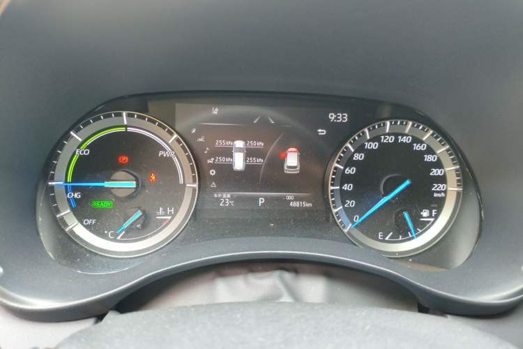 Used Toyota Highlander 2023 2.5L Smart Electric Hybrid Dual-Engine Four-Wheel Drive Prestige Version – 7 Seats Instrument Cluster