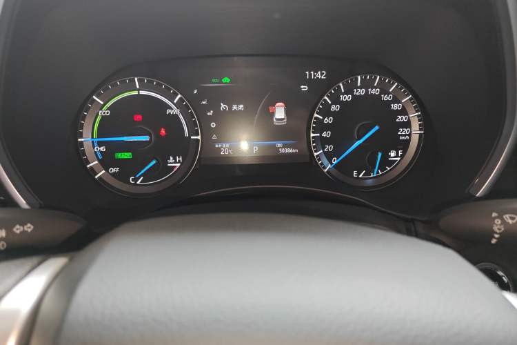 Used Toyota Highlander 2023 2.5L Smart Electric Hybrid Dual-Drive Elite Version 7 Seats Instrument Cluster