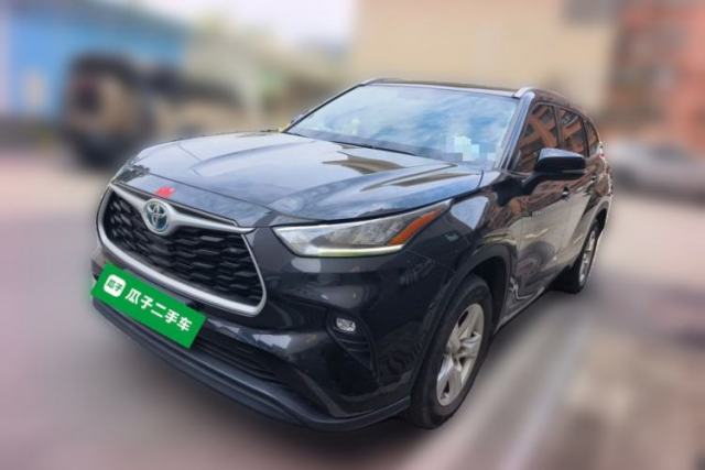 Used Toyota Highlander 2023 2.5L Smart Electric Hybrid Dual-Engine Two-Wheel Drive Elite Version 5 Seats