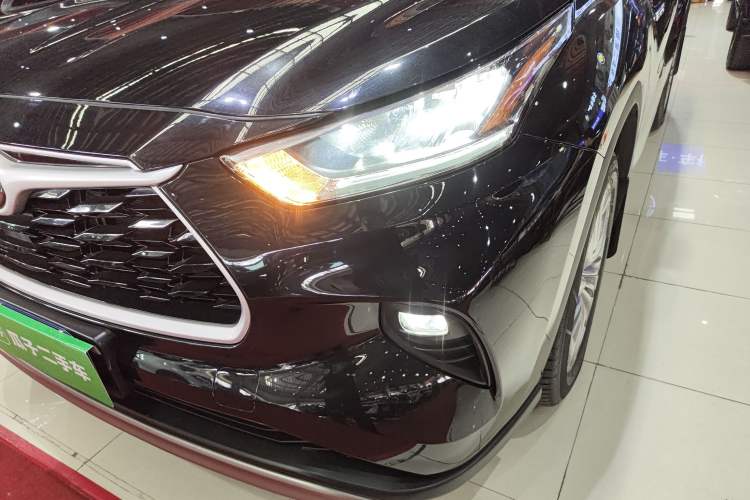 Used Toyota Highlander 2023 2.5L Smart Electric Hybrid Dual-Motor All-Wheel-Drive Luxury 7-Seater Left Front Headlight