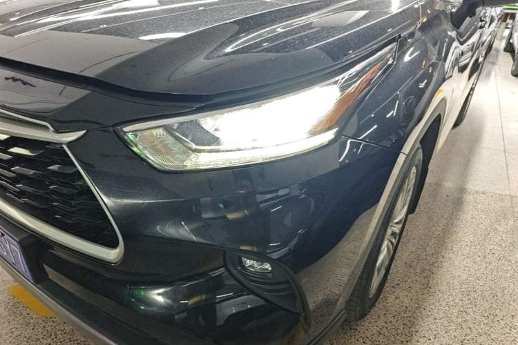 Used Toyota Highlander 2023 2.5L Smart Electric Hybrid Dual-Motor All-Wheel-Drive Luxury 7-Seater Left Front Headlight