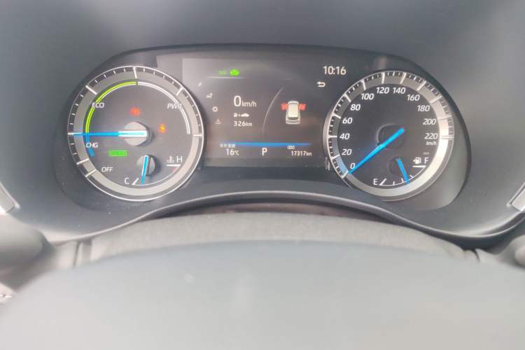 Used Toyota Highlander 2023 2.5L Smart Electric Hybrid Dual-Drive Elite Version 7 Seats Odometer Close Up