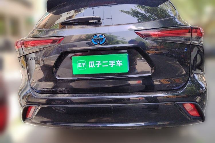 Used Toyota Highlander 2023 2.5L Smart Electric Hybrid Dual-Engine 4x4 Knight Edition 7 Seats Rear