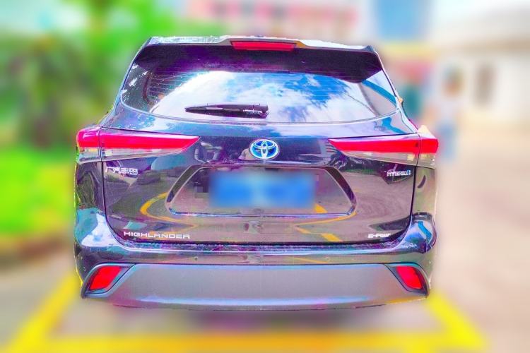 Used Toyota Highlander 2023 2.5L Smart Electric Hybrid Dual-Drive Elite Version 7 Seats Rear