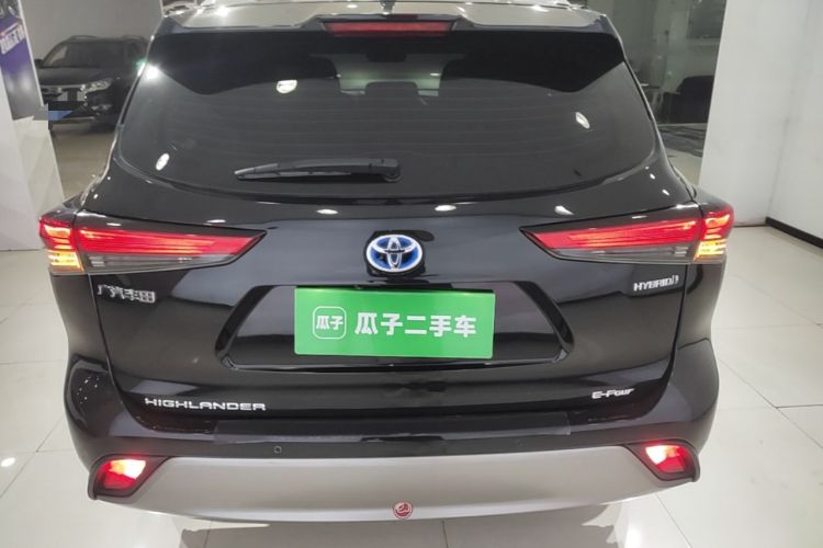 Used Toyota Highlander 2023 2.5L Smart Electric Hybrid Dual-Motor All-Wheel-Drive Luxury 7-Seater Rear