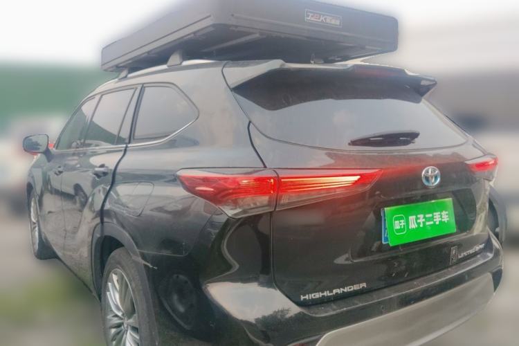 Used Toyota Highlander 2023 2.5L Smart Electric Hybrid Dual-Motor All-Wheel-Drive Supreme Edition – 7 Seats Rear Left 45 Deg
